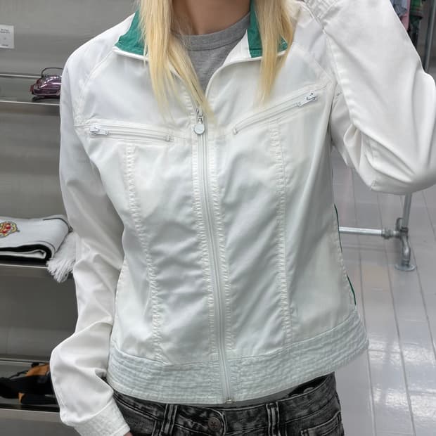 나이키 포켓 코튼 집업 자켓