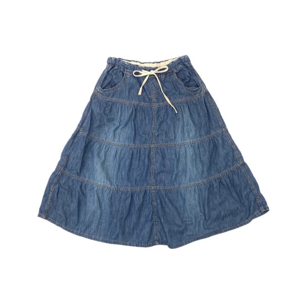 Japanese Vintage Denim Skirt