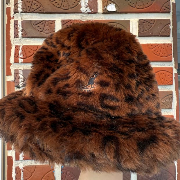 캉골 퍼 버킷햇 (레오파드)