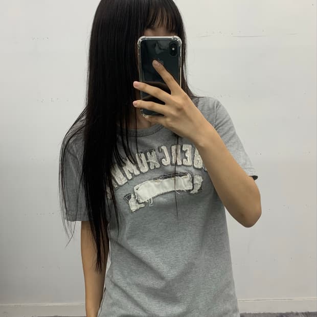 아베크롬비 스티치 반팔 티셔츠