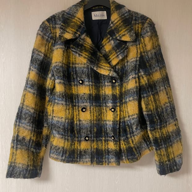 모헤어 빈티지 트위드 자켓