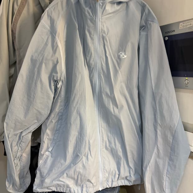 산산기어 패널드 자켓 스카이블루 25SS