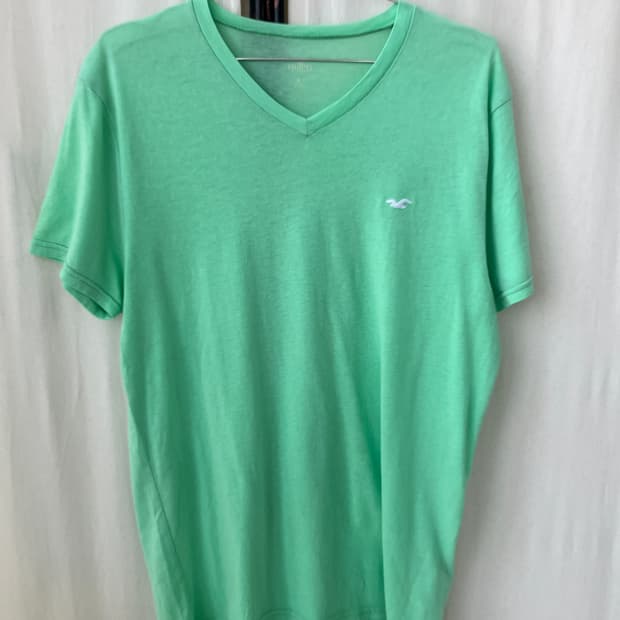 Abercrombie mint half t-shirt