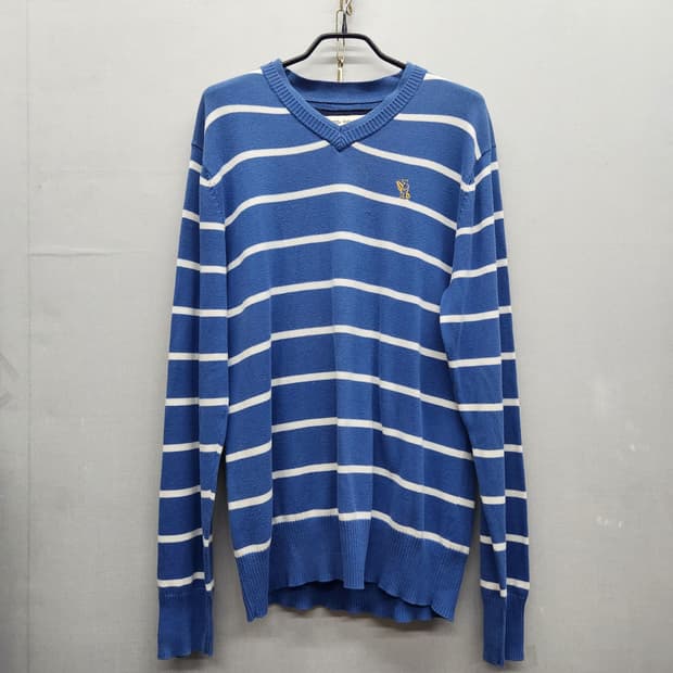 후아유 스트라이프 얇은 니트 XL(L)