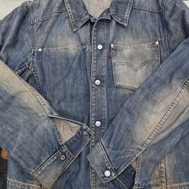 리바이스 엔지니어드 데님 자켓
