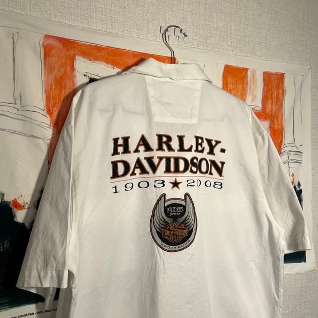 할리데이비슨 반팔 셔츠