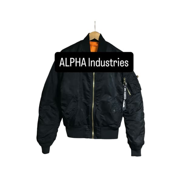 알파인더스트리 어성 양면 리버시블 ma-1