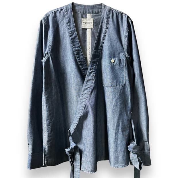 The soloist 17ss 데님 하오리 셔츠