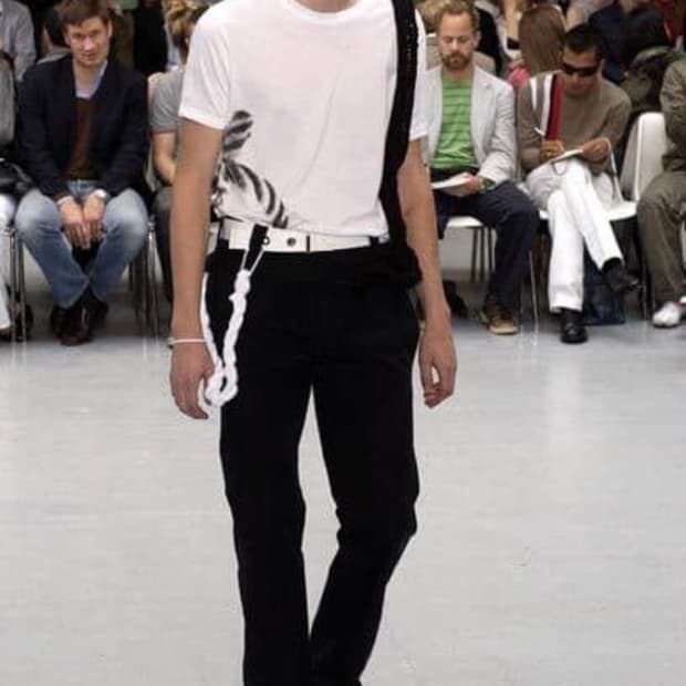 SS05 Helmut Lang Rope T-shirt