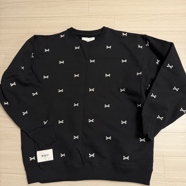 [2] WTAPS 블랙 맨투맨