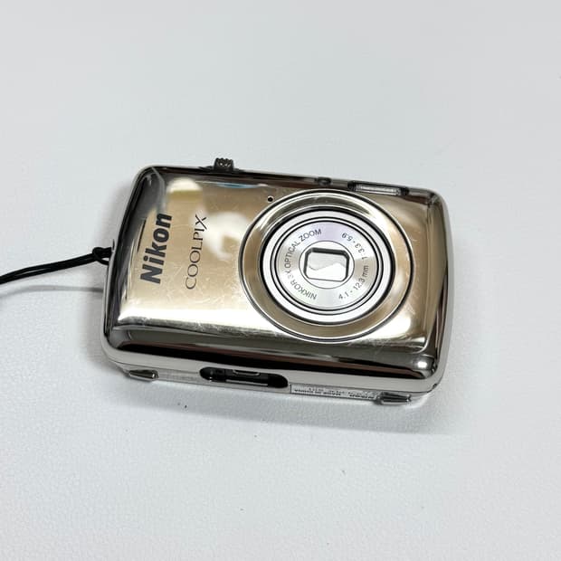니콘 쿨픽스 S01 실버 | nikon coolpix