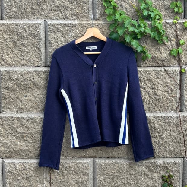 Comme Des Garcons Side Line Cardigan