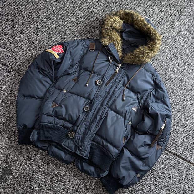 디스퀘어드2 마더 플러프 라쿤 다운 점퍼 3081