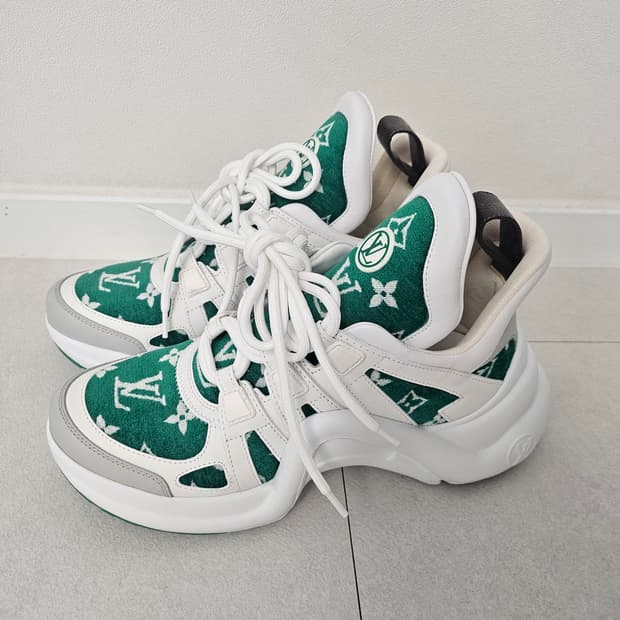 루이비통 아치라이트 LV 스니커즈 (그린)