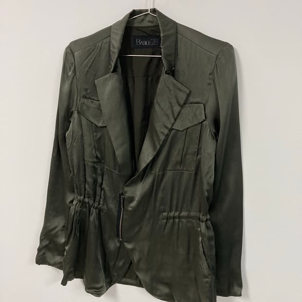 빈티지 새틴 자켓