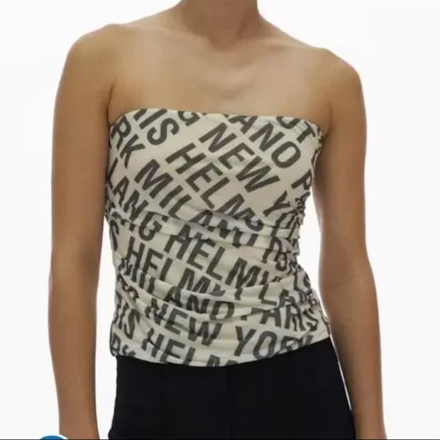 Helmutlang tube top  헬무트랭 튜브탑