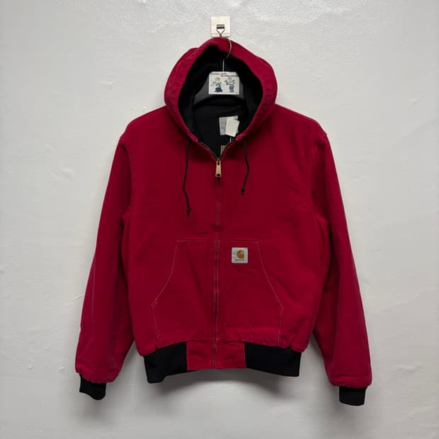 90S 칼하트 JR 100 RED 덕 액티브 자켓