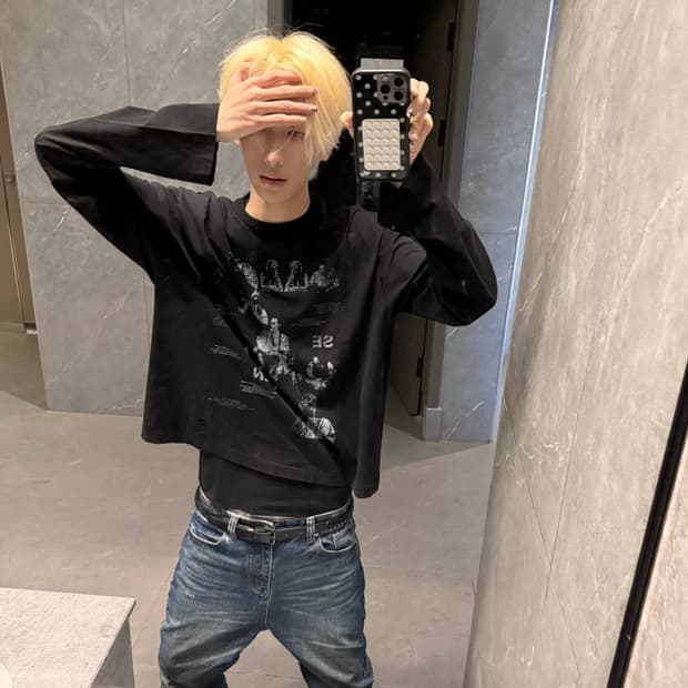 Vintage Wash Long Sleeve T-Shirt