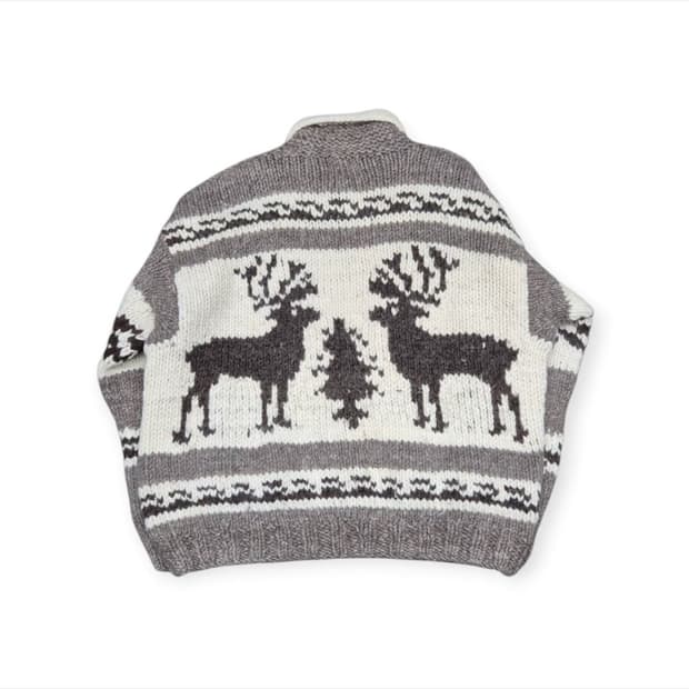 빈티지 코위찬 사슴