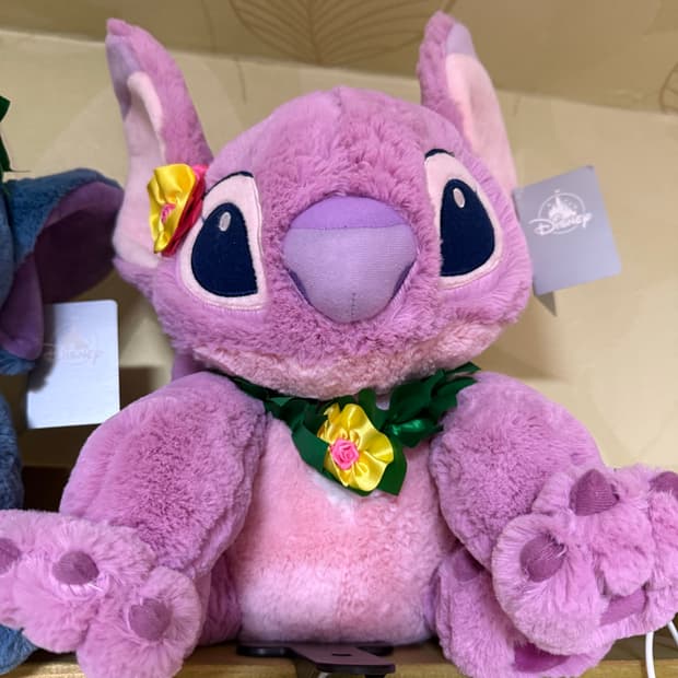 새상품) 디즈니 엔젤(핑크 스티치) 하와이 한정판 인형