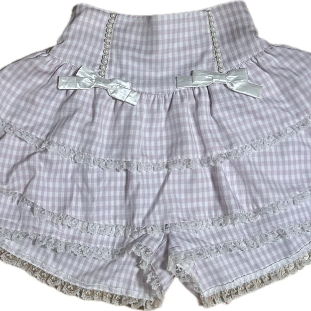 갸루 진주 치마