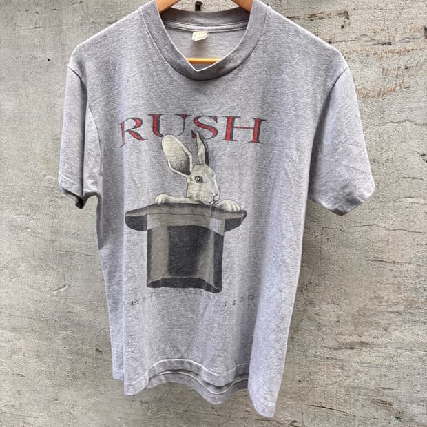 1990 Rush Presto Tour 반팔 티셔츠