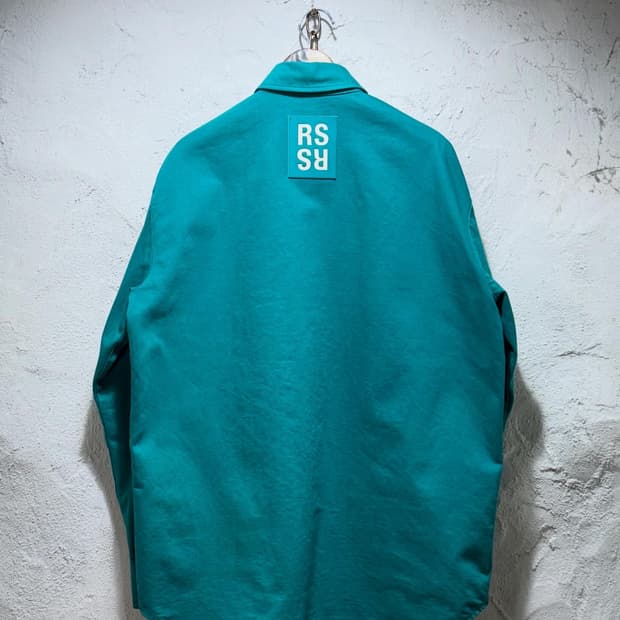 Raf Simons Big Fit Denim Shirt’ Petrol 