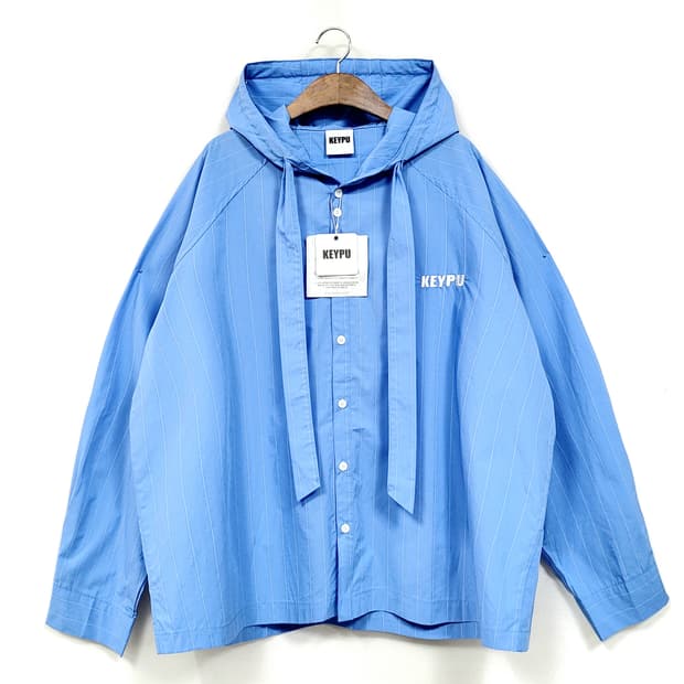 KEYPU 키프 후드 스카프 셔츠