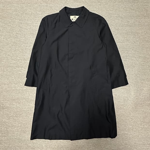 AQUASCUTUM england made silk long coat