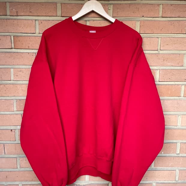 [XXL] 90s RUSSEL USA 러셀 블랭크 스웻셔츠 크루넥