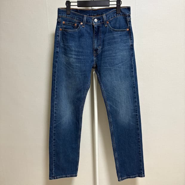 리바이스 505 레귤러 스트레이트 데님 / W30, L32