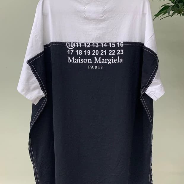 메종 마르지엘라 스티치 로고 티셔츠 Maison Margiela