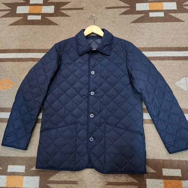 매킨토시 네이비 퀼팅 자켓 95~100
