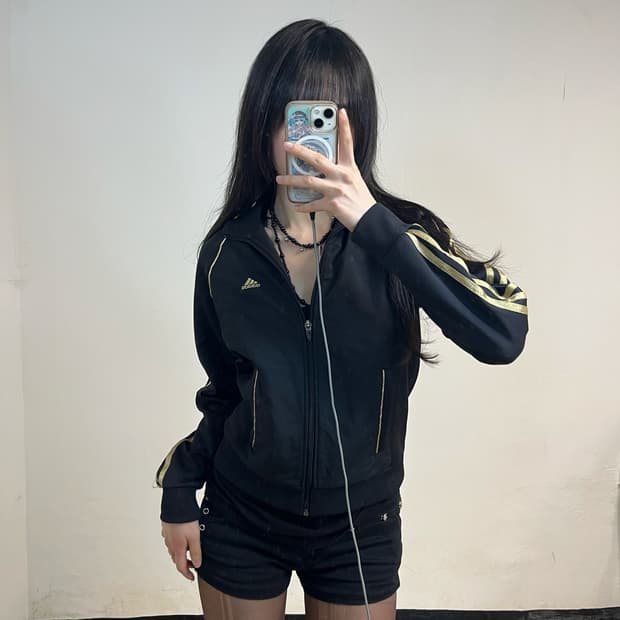 Adidas black gold jersey