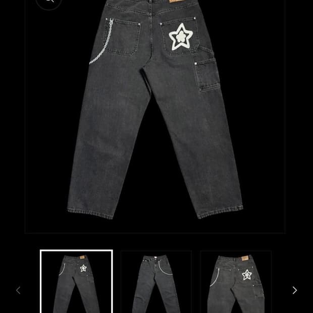 스타팀 체인 진 블랙 32