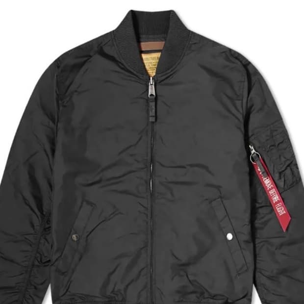 알파인더스트리 ma-1 TT 블랙