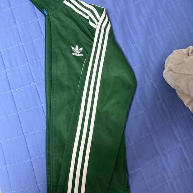 아디다스 초록 져지