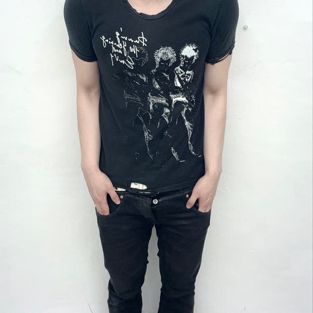 guitar clip damaged short sleeve