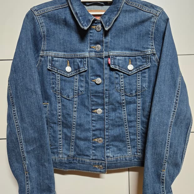리바이스 여성 데님 청자켓(S사이즈)
