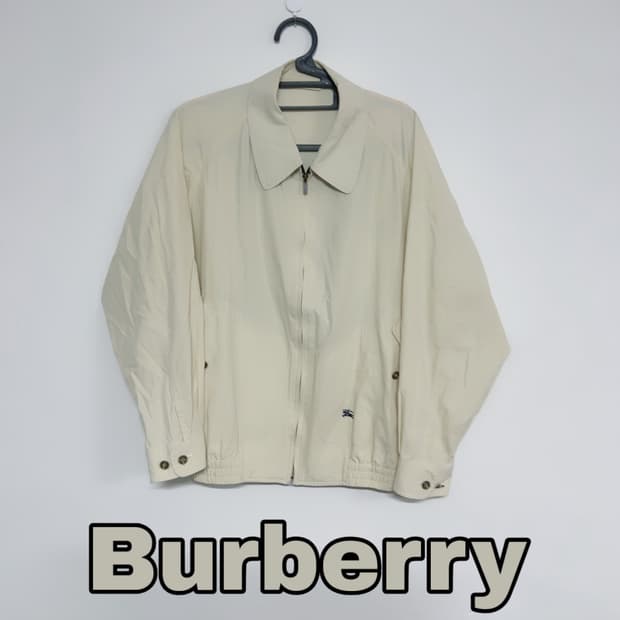 버버리 베이지 올드스쿨 봄 공용 자켓
