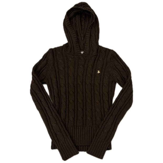 knit long sleeve 브라운 니트 롱슬리브