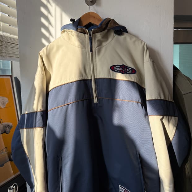SASQUATCH 빈티지 패딩 아노락 자켓 (90s~Y2K)