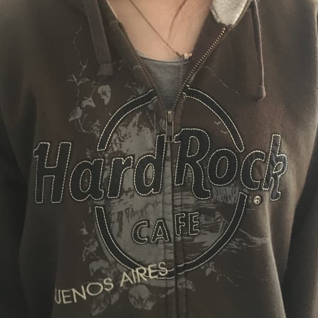 하드락카페 빈티지 후드집업