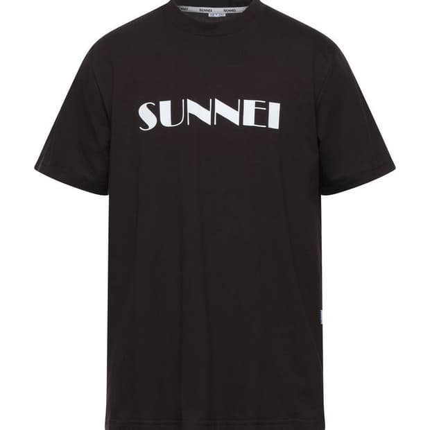 SUNNEI 써네이 빅로고 반팔티셔츠 다크브라운 SIZE L