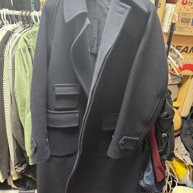 캡틴선샤인 19AW 트래블러코트 네이비 40