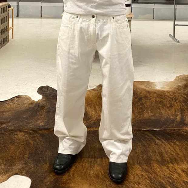 ARMANI collezioni 알마니 꼴레지오니 와이드 데님 팬츠