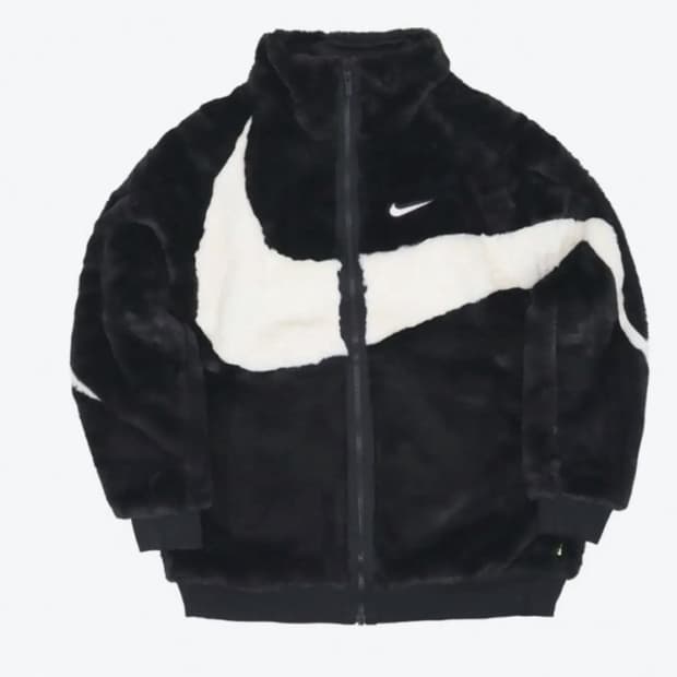 [M] 나이키 여성 빅스우시 쉐르파 플리스 퍼 후리스 자켓
