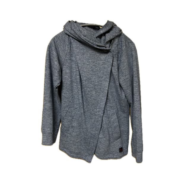 빈티지 사선 니트 집업