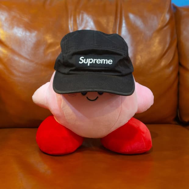 24FW Supreme Washed Chino Twill Camp Cap
