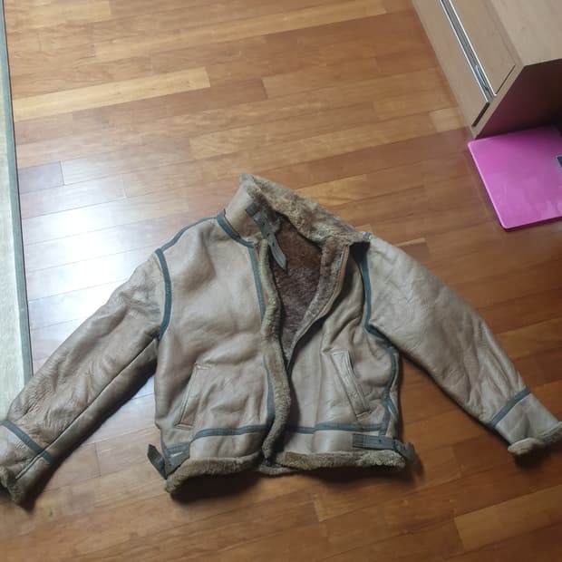 빈티지 무스탕 Laize